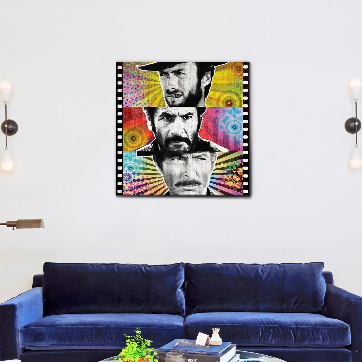 QUADRO "IL-BUONO-IL BRUTTO-IL-CATTIVO"