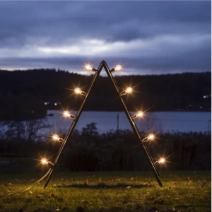 ALBERO LUMINOSO ESTERNO CORTEN