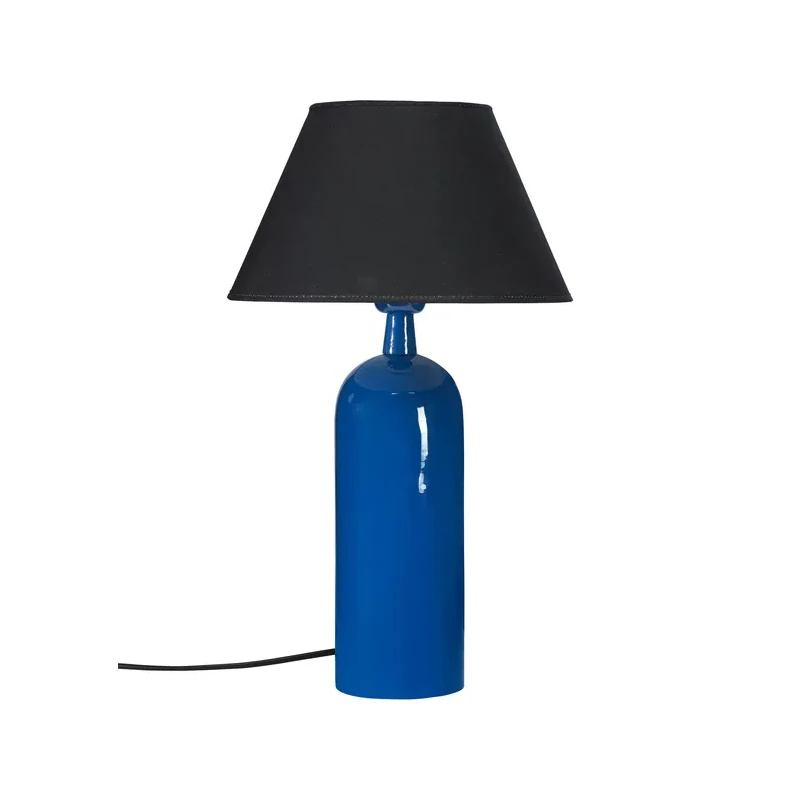 LAMPADA DA TAVOLO CARTER-BLU/NERO