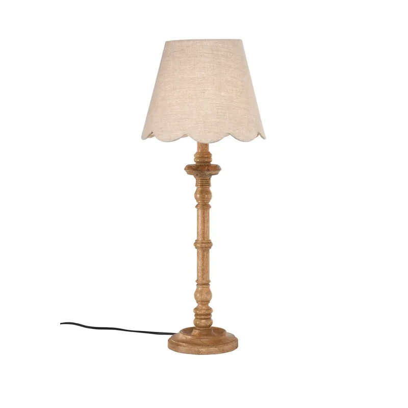 LAMPADA DA TAVOLO JOY-NATURALE-LINO-66CM
