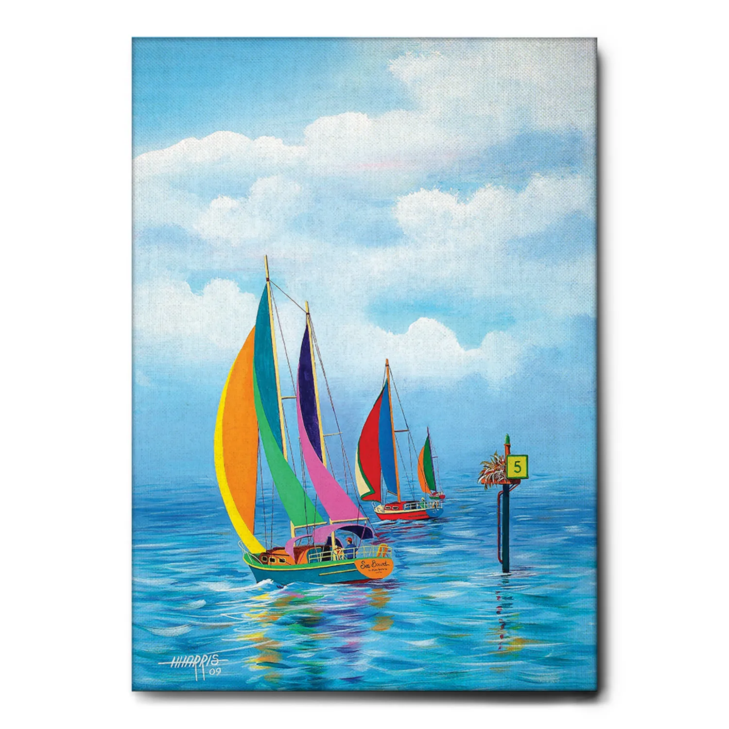 QUADRO LEGATO AL MARE DI HUGH HARRIS - Image 2