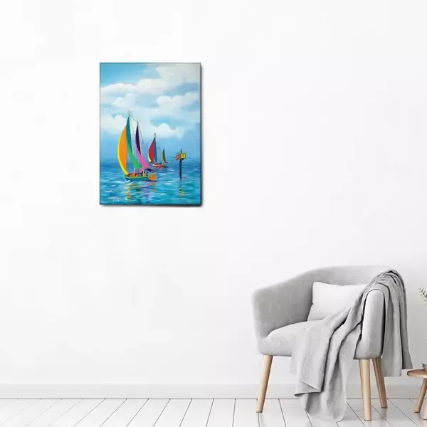 QUADRO LEGATO AL MARE DI HUGH HARRIS - Image 4