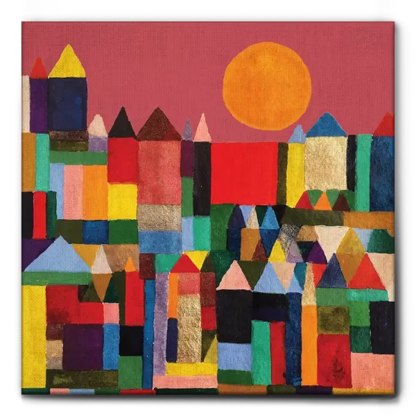 QUADRO PAESAGGIO URBANO ASTRATTO - Image 2