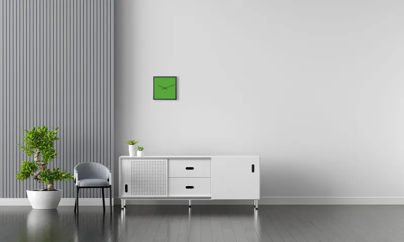 RITZY CLOCK orologio da parete in legno verniciato - immagine 6