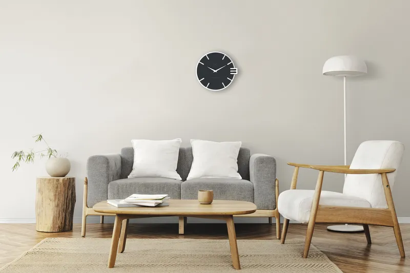 FRANCY CLOCK orologio da parete in legno verniciato - immagine 6