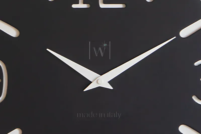 NOON CLOCK orologio da parete in legno verniciato - immagine 4