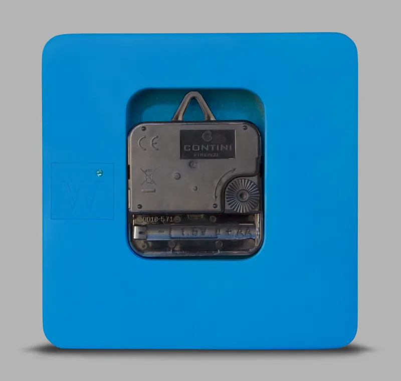 NATTY CLOCK orologio d'appoggio in legno verniciato - immagine 3