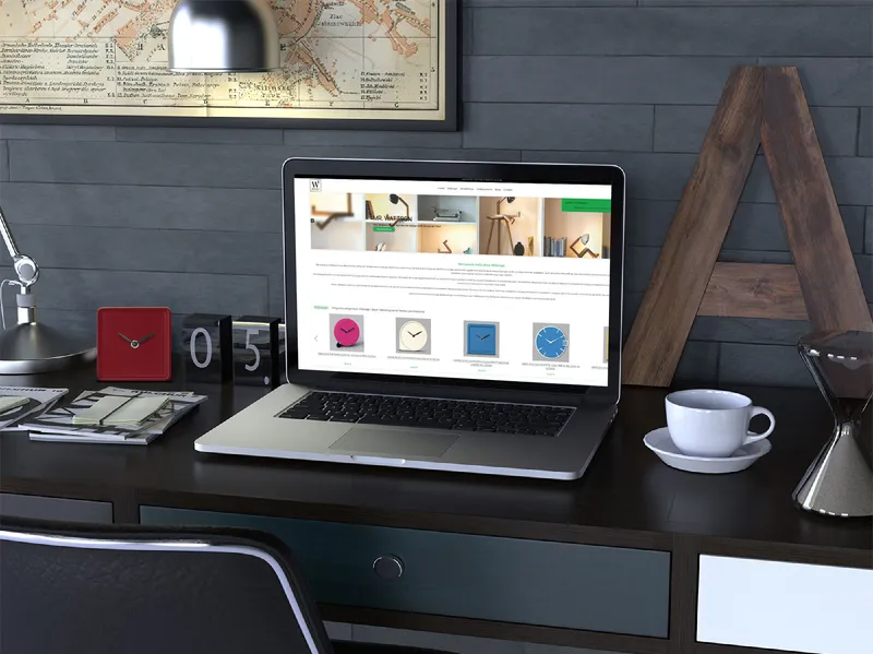 SWEET CLOCK orologio d'appoggio in legno verniciato - Image 4