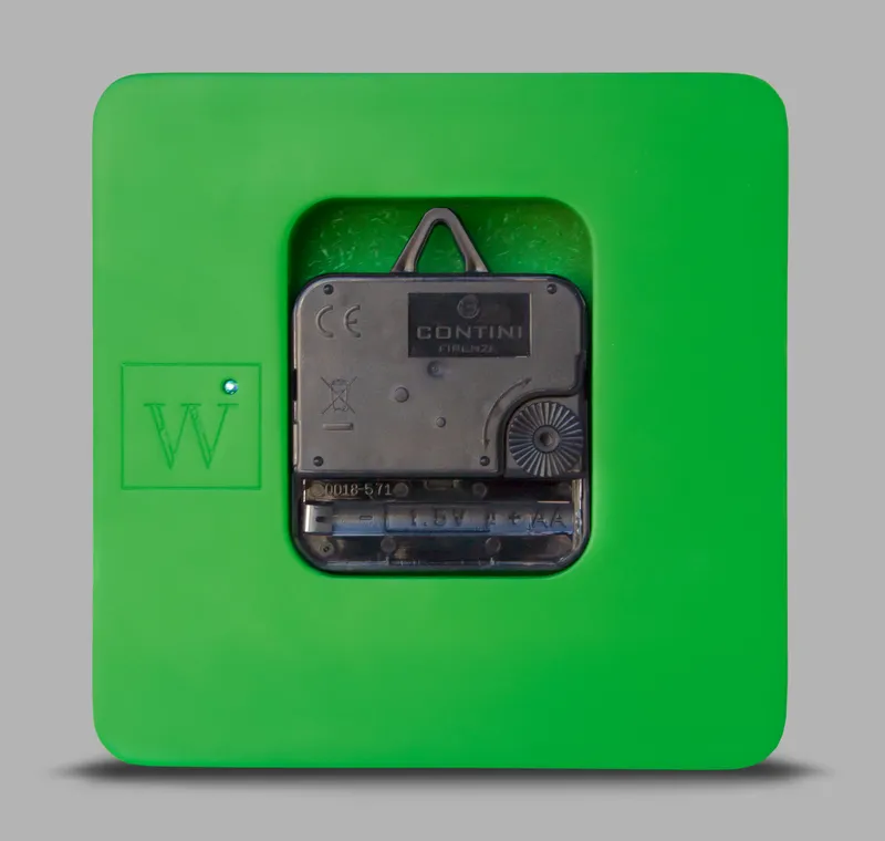 SQUARE CLOCK orologio d'appoggio in legno verniciato - Image 3