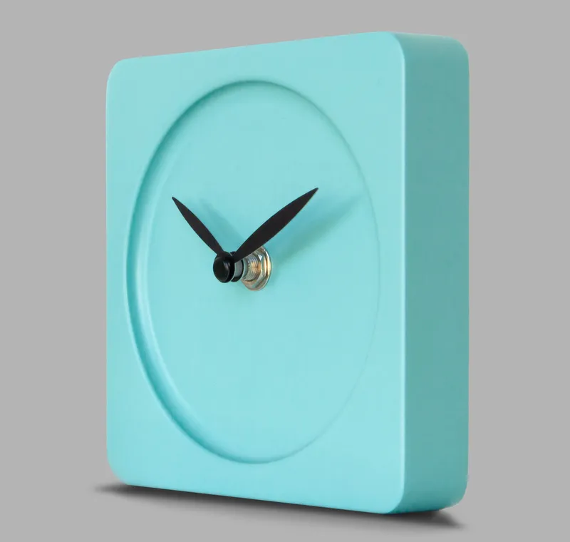 PRETTY CLOCK orologio d'appoggio in legno verniciato - Image 2