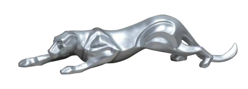 Sculture Scultura La Pantera Silver - complementi arredo - cucina - salotto - design - Wdesign - macerata - marche