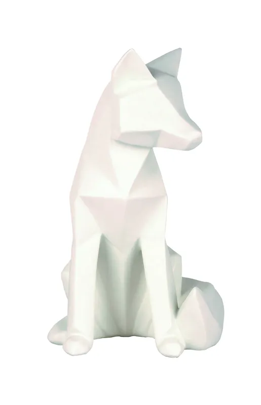 Scultura Volpe Bianca - complementi arredo - cucina - salotto - design - Wdesign - macerata - marche - CASCAG025