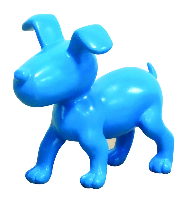 Sculture Scultura Blu Lapdog - complementi arredo - cucina - salotto - design - Wdesign - macerata - marche - CASCAG018