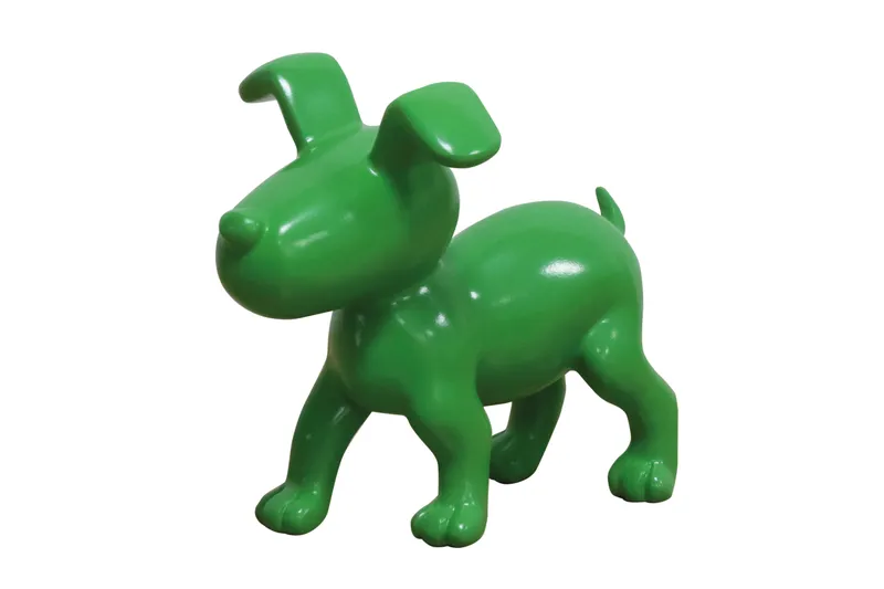 Sculture Sculture Green Lapdog - complementi arredo - cucina - salotto - design - Wdesign - macerata - marche