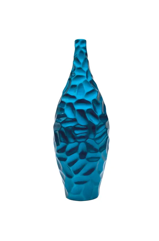 Vaso Alto Oceano In Ceramica Laccata