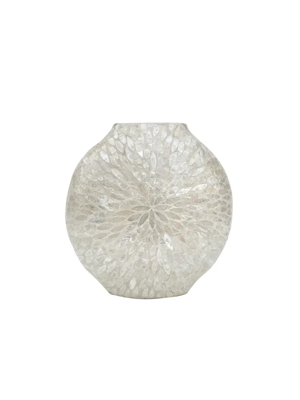 Vaso Petali in Ceramica Madreperla