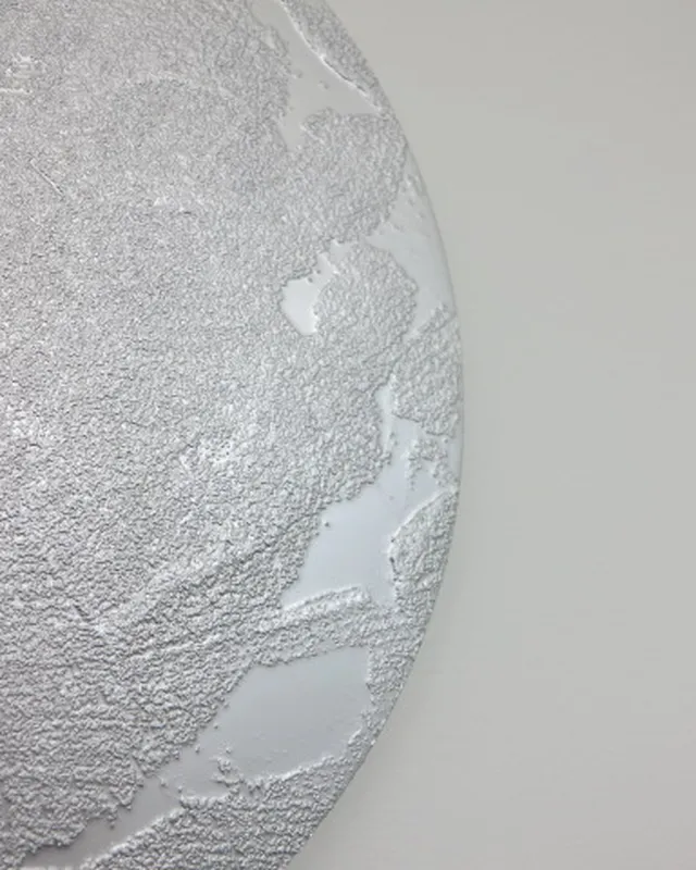 MALTA SILVER CLOCK orologio da parete in legno verniciato