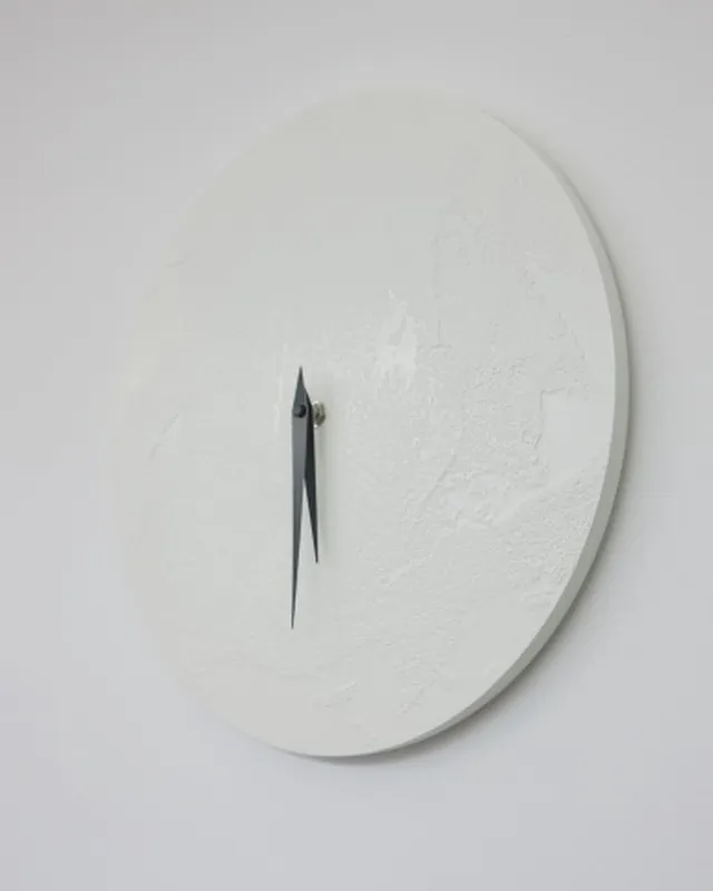 MALTA WHITE CLOCK orologio da parete in legno verniciato