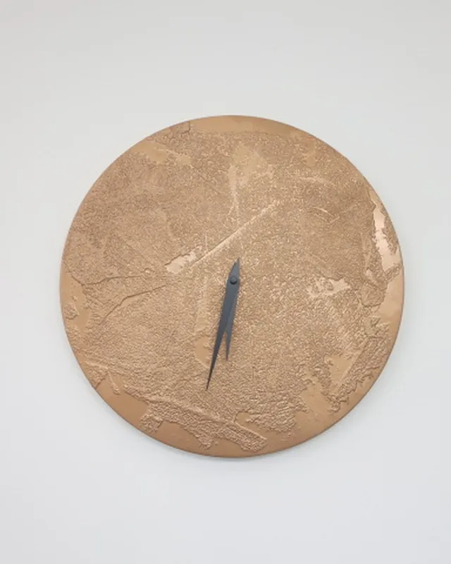 MALTA COOPER CLOCK orologio da parete in legno verniciato