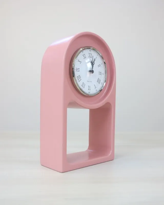 BELL CLOCK orologio d'appoggio in legno verniciato