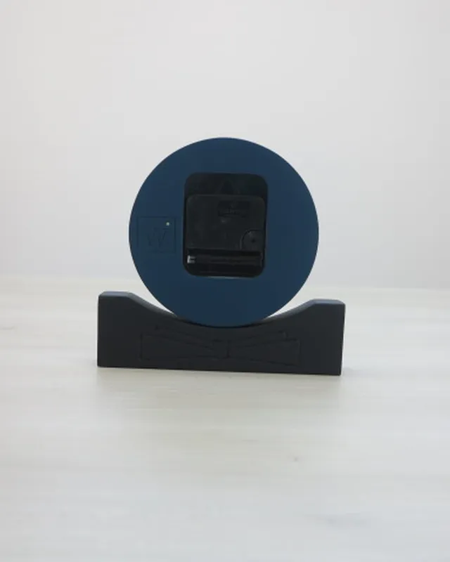 MR CLOCK orologio d'appoggio in legno verniciato