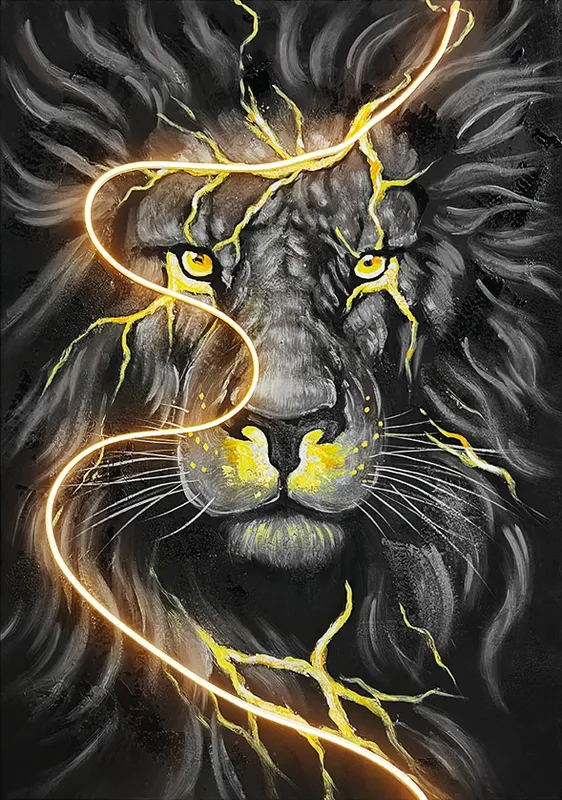 Quadro Led Night King